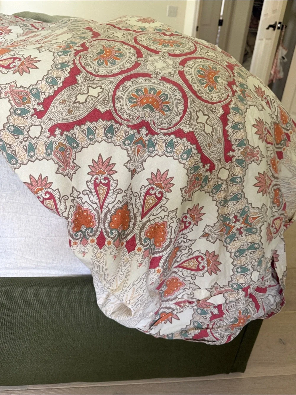 Pottery barn duvet (organic cotton)